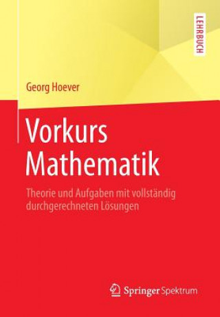 Kniha Vorkurs Mathematik Georg Hoever