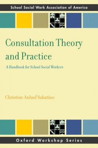 Książka Consultation Theory and Practice Christine Anlauf Sabatino