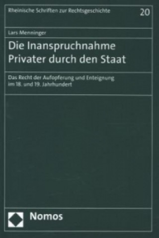 Book Die Inanspruchnahme Privater durch den Staat Lars Menninger