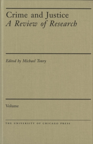 Livre Crime and Justice Michael Tonry