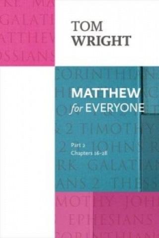 Carte Matthew for Everyone: Part 2 Tom Wright