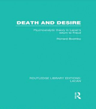 Kniha Death and Desire Richard Boothby