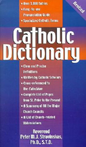 Book Catholic Dictionary Peter M.J. Stravinskas