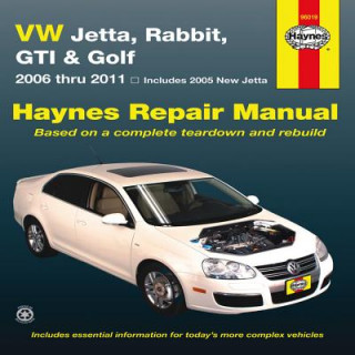 Carte VW Jetta, Rabbit, Gi & Golf (05 - 11) Editors Of Haynes Manuals
