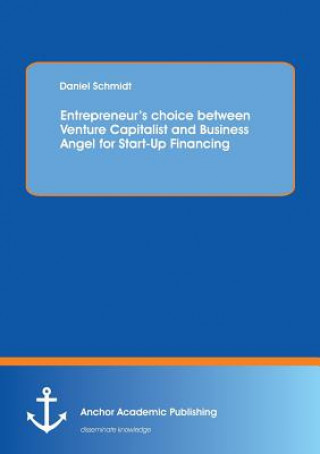 Carte Entrepreneur's choice between Venture Capitalist and Business Angel for Start-Up Financing Daniel Schmidt