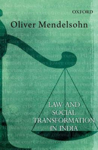 Kniha Law and Social Transformation in India Mendelsohn