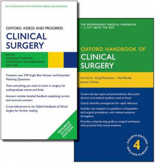 Könyv Oxford Handbook of Clinical Surgery and Oxford Assess and Progress: Clinical Surgery Pack Greg Mclatchie