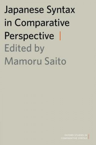 Kniha Japanese Syntax in Comparative Perspective Mamoru Saito