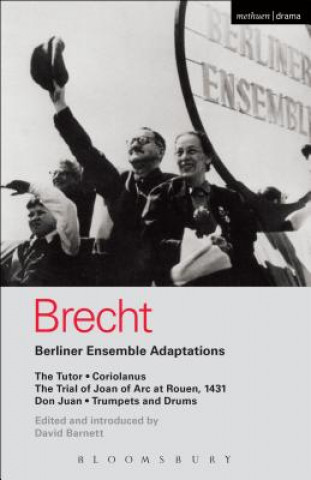 Kniha Berliner Ensemble Adaptations Bertolt Brecht