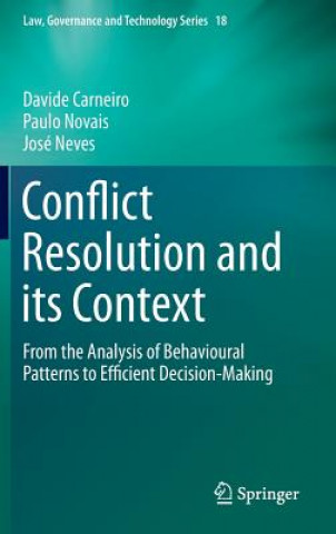 Buch Conflict Resolution and its Context Davide Carneiro