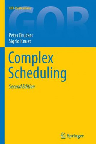 Carte Complex Scheduling Peter Brucker