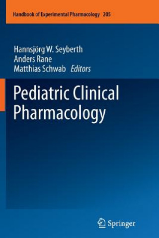 Carte Pediatric Clinical Pharmacology Hannsjörg W. Seyberth