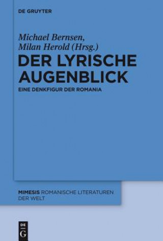 Libro Der Lyrische Augenblick Michael Bernsen