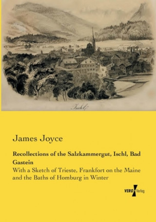 Kniha Recollections of the Salzkammergut, Ischl, Bad Gastein James Joyce