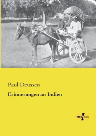 Kniha Erinnerungen an Indien Paul Deussen