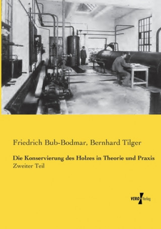 Книга Konservierung des Holzes in Theorie und Praxis Friedrich Bub-Bodmar