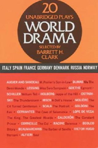 Buch World Drama: v. 2 Barrett H. Clark