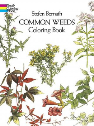 Book Common Weeds Coloring Book Stefen Bernath