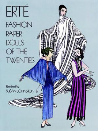 Knjiga Erte Fashion Paper Dolls of the Twenties Erté