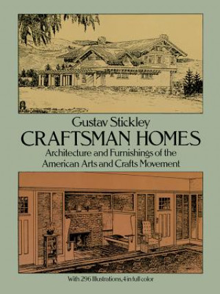 Knjiga Craftsman Homes Gustav Stickley