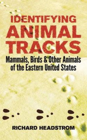 Kniha Identifying Animal Tracks: Mammals, Birds, and Other Animals of the Eastern United States Richard Headstrom