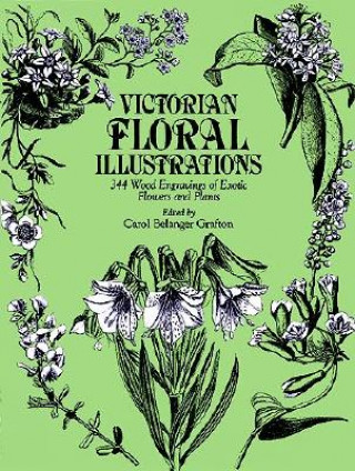 Kniha Victorian Floral Illustrations Carol Belanger Grafton