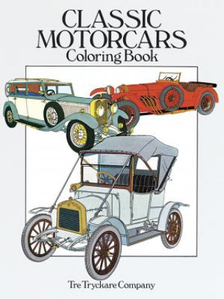 Carte Classic Motorcars Coloring Book Tre Tryckare Co.