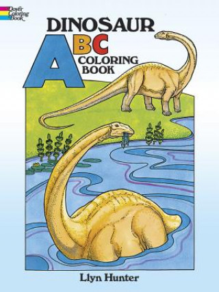 Книга Dinosaur ABC Coloring Book Llyn Hunter