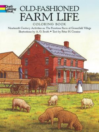 Книга Old-Fashioned Farm Life Colouring Book A.G.;Cousins Smith