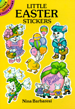 Книга Little Easter Stickers Nina Barbaresi