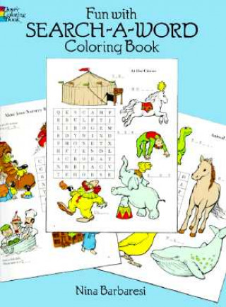 Carte Fun with Search-a-Word Coloring Book Nina Barbaresi