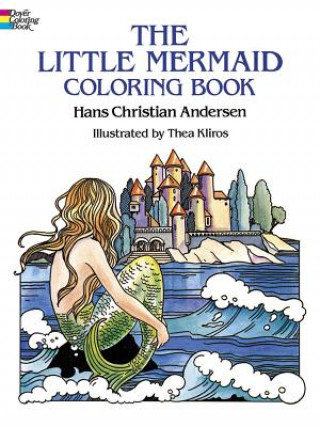 Carte Little Mermaid Coloring Book Hans Christian Andersen