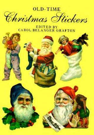 Kniha Old-Time Christmas Stickers Carol Grafton