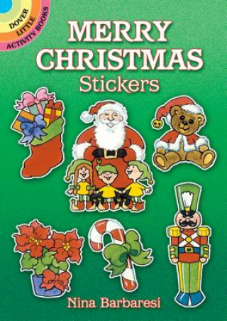 Kniha Merry Christmas Stickers Nina Barbaresi