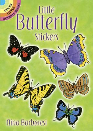 Knjiga Little Butterfly Stickers Nina Barbaresi