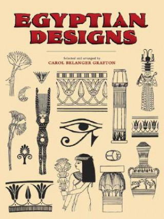 Kniha Egyptian Designs Carol Grafton