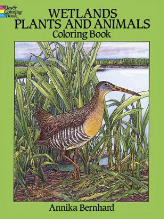 Könyv Wetlands Plants and Animals Colouring Book Annika Bernhard