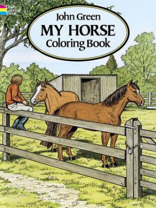 Книга My Horse Coloring Book John Green