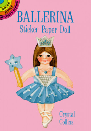 Книга Ballerina Sticker Paper Doll Crystal Collins