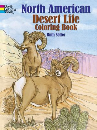 Kniha North American Desert Life Coloring Book Ruth Soffer