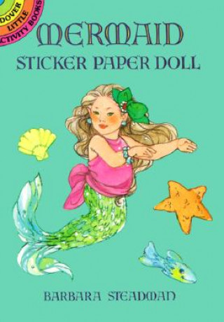 Kniha Mermaid Sticker Paper Doll Barbara Steadman