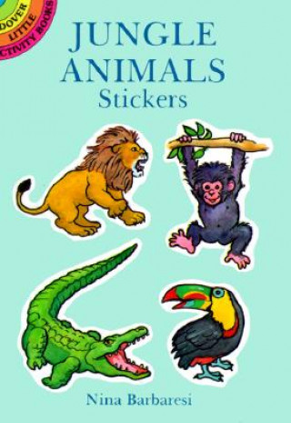 Carte Jungle Animals Stickers Nina Barbaresi