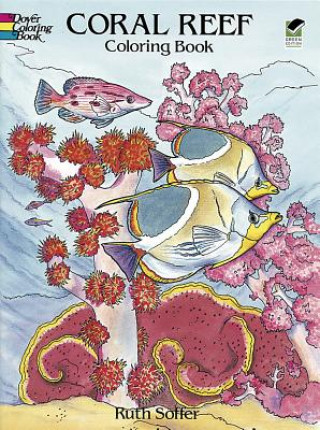 Książka Coral Reef Coloring Book Ruth Soffer