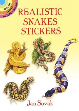 Libro Realistic Snakes Stickers Jan Sovák