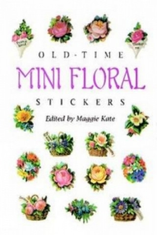 Kniha Old-Time Mini Floral Stickers Maggie Kate