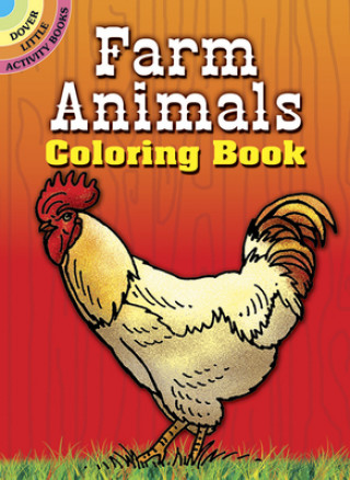 Carte Farm Animals Coloring Book Lisa Bonforte