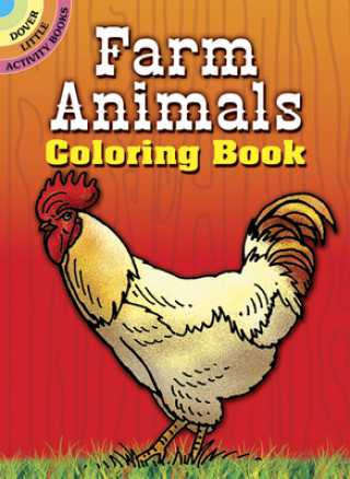 Buch Farm Animals Coloring Book Lisa Bonforte