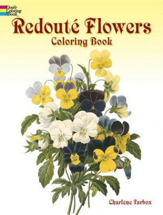 Kniha Redoute Roses Colouring Book Charlene Tarbox