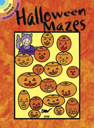 Kniha Halloween Mazes Suzanne Ross