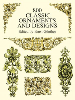 Książka 800 Classic Ornaments and Designs Ernst Gunther